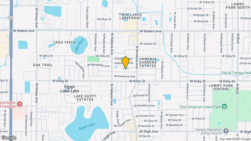 2521 Lorraine St Map and Location Details