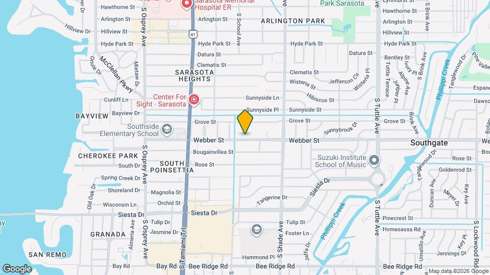 2223 Webber St Mapa y Detalles de la Ubicación