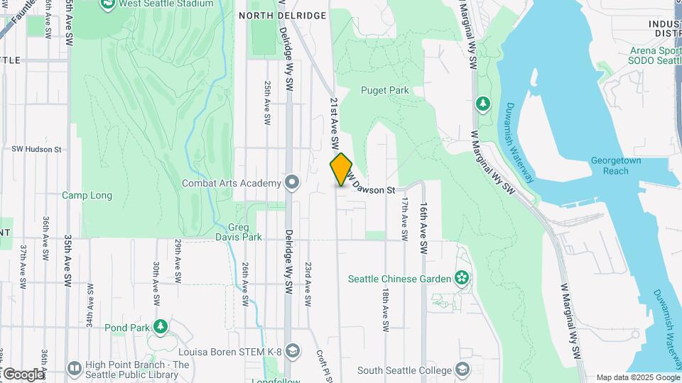 5246 21st Ave SW Mapa y Detalles de la Ubicación