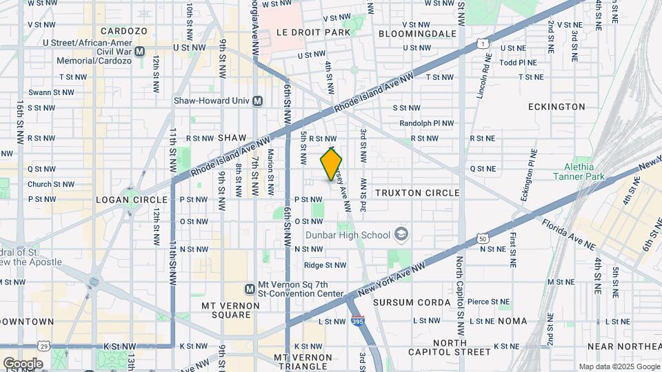 408 Franklin St NW Map and Location Details