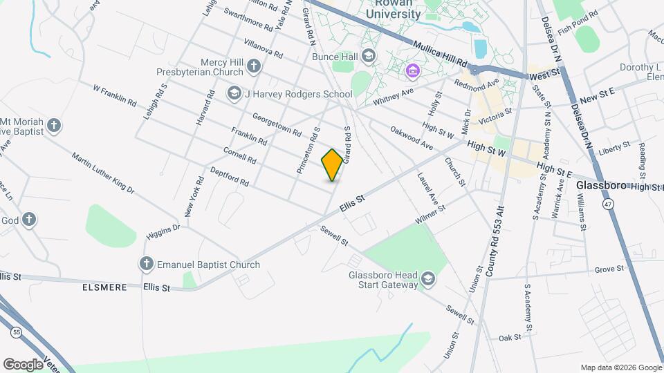 1 Cornell Rd Map and Location Details