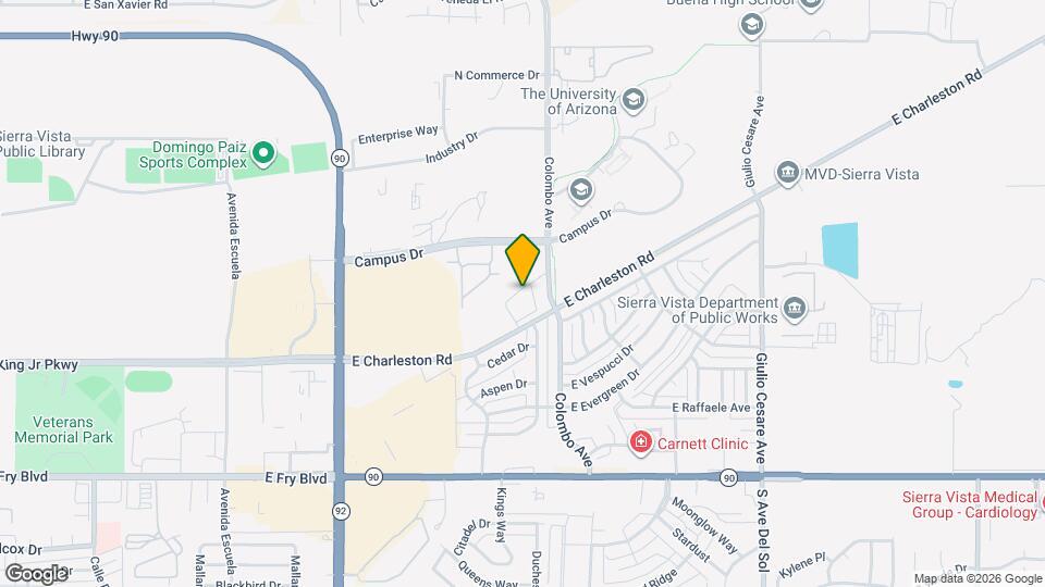 San Pedro Apartments Map and Location Details