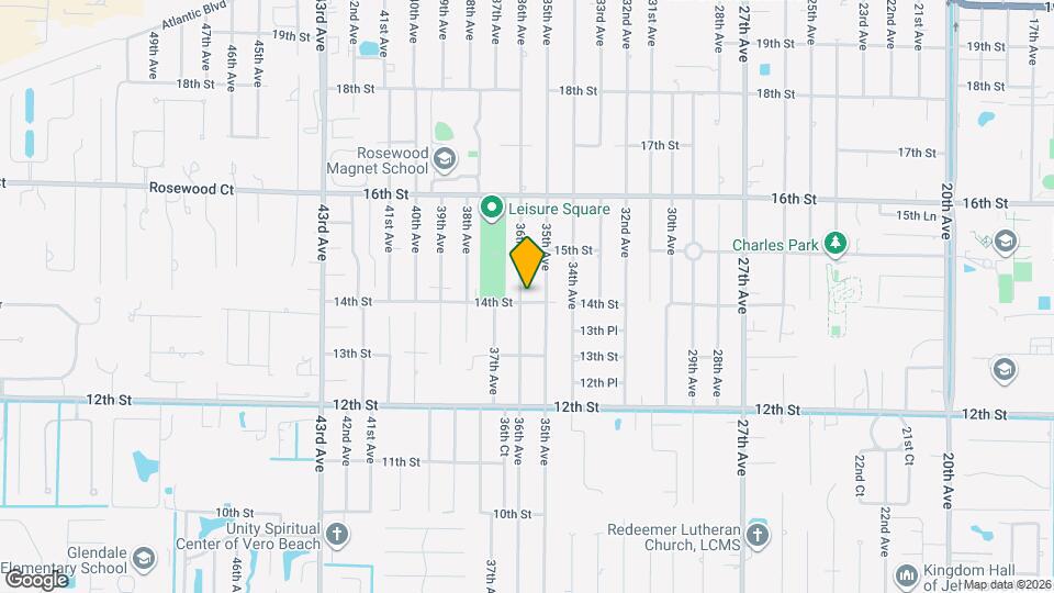 1406 36th Ave Map and Location Details