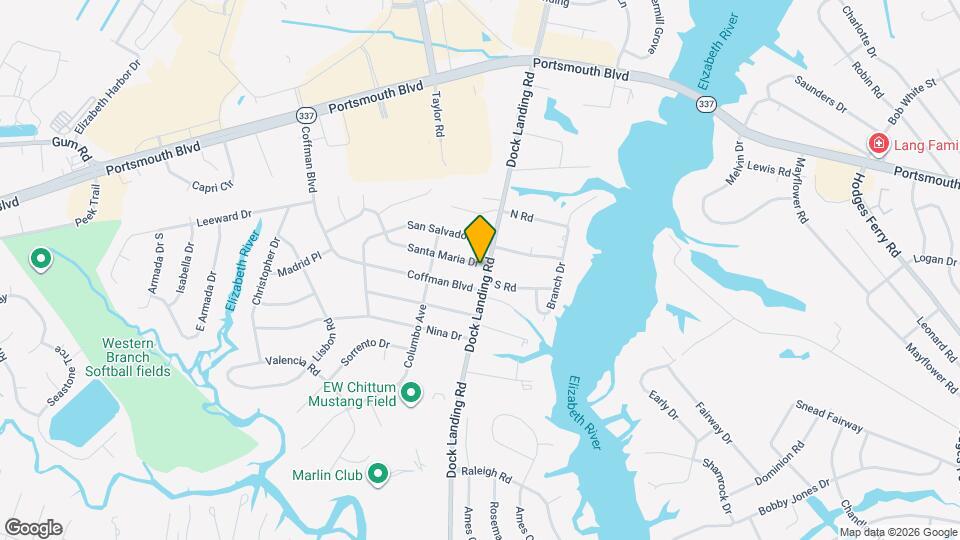 4001 Santa Maria Dr Map and Location Details