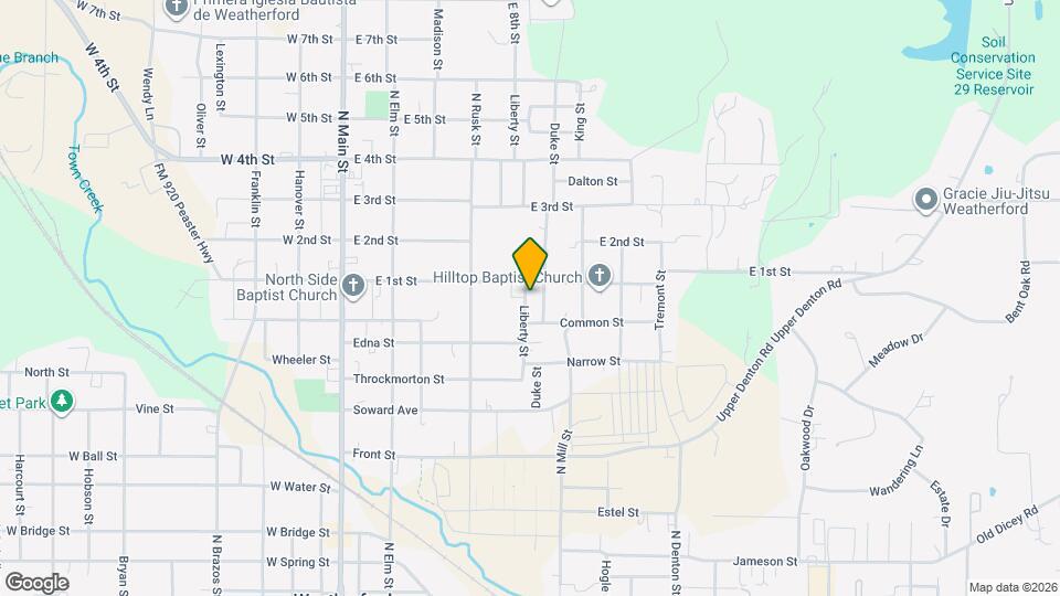 910 Liberty St Map and Location Details