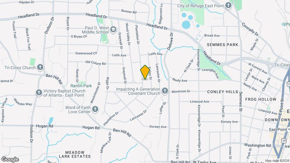 2654 Plantation Dr Map and Location Details