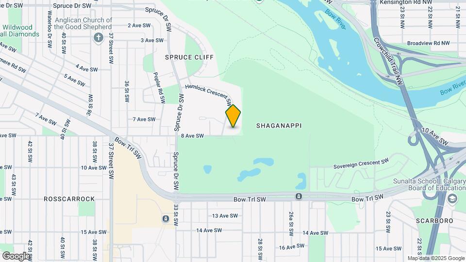 2900 8 Av SW Map and Location Details