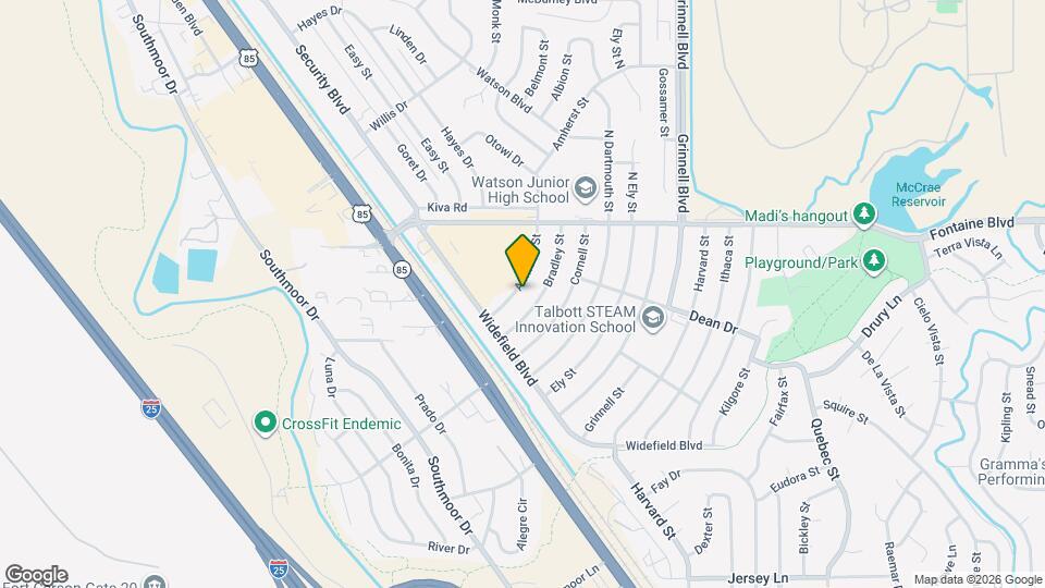 123 Amherst St Map and Location Details