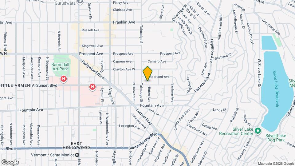 4203 Sunset Dr Map and Location Details