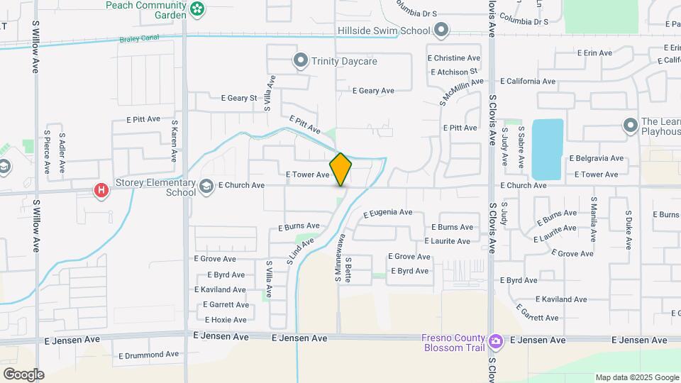 2402 S Lind Ave Map and Location Details