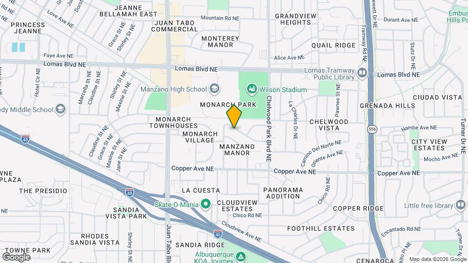 12412 Grand Ave NE Map and Location Details