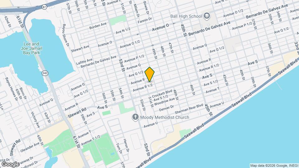 5018 Avenue R 1/2 Map and Location Details