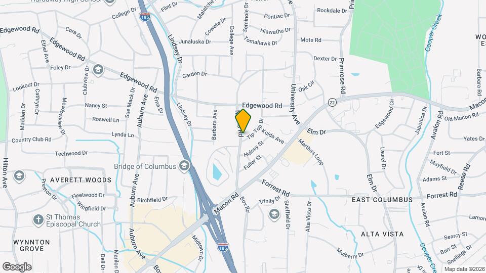 2706 Norris Rd Map and Location Details