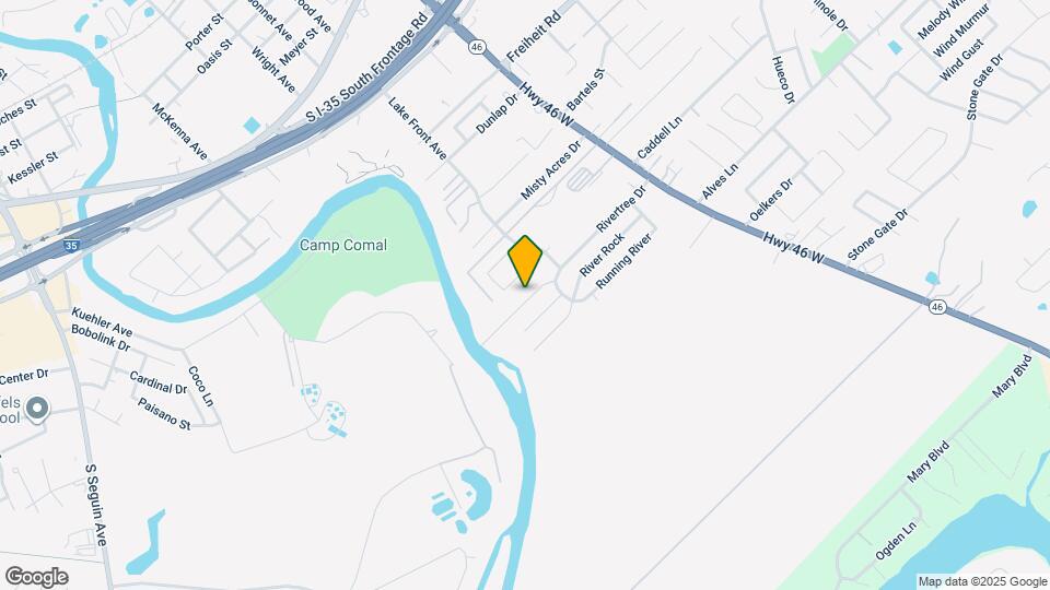 953 River Bank Map and Location Details