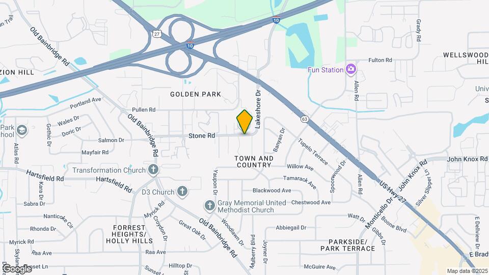 1213 Stone Rd Map and Location Details