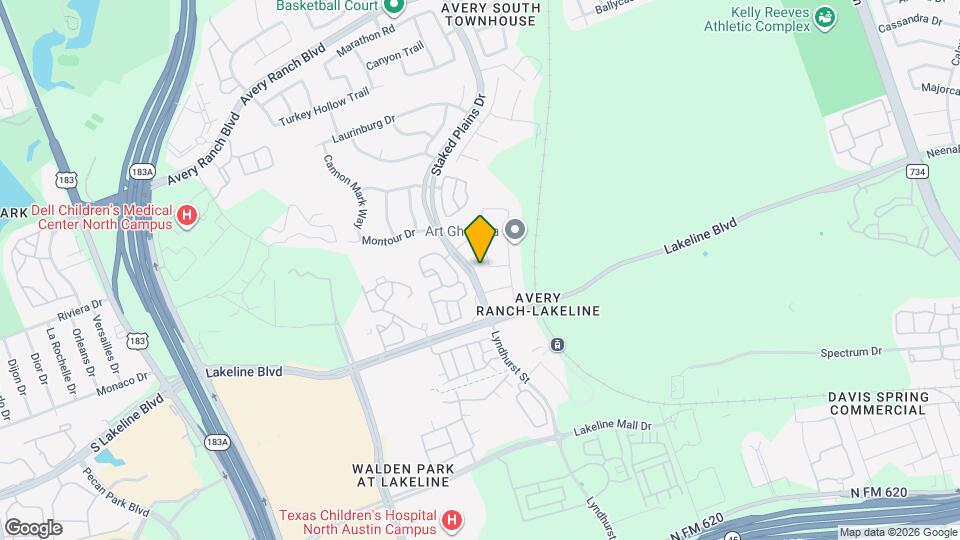 10825 Ballard Path Map and Location Details