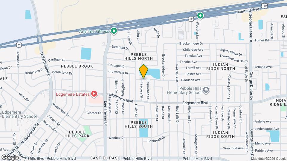 3452 Tascosa St Map and Location Details