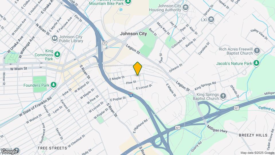 904 Afton St Map and Location Details