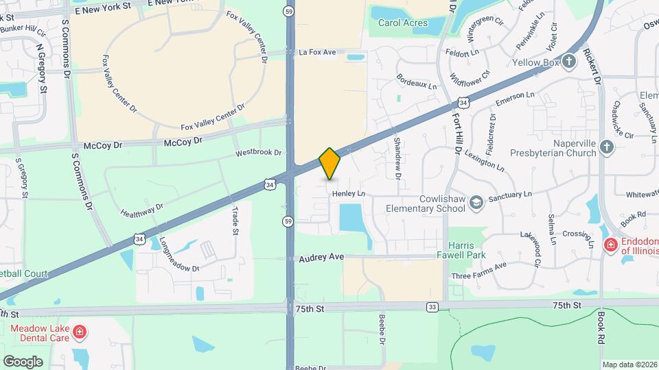 2889 Henley Ln Map and Location Details