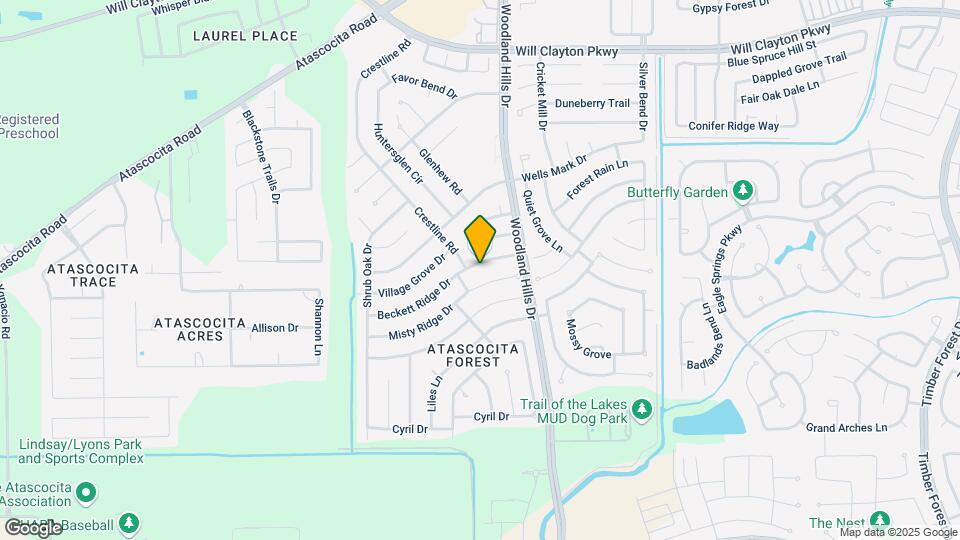 3818 Beckett Ridge Dr Map and Location Details