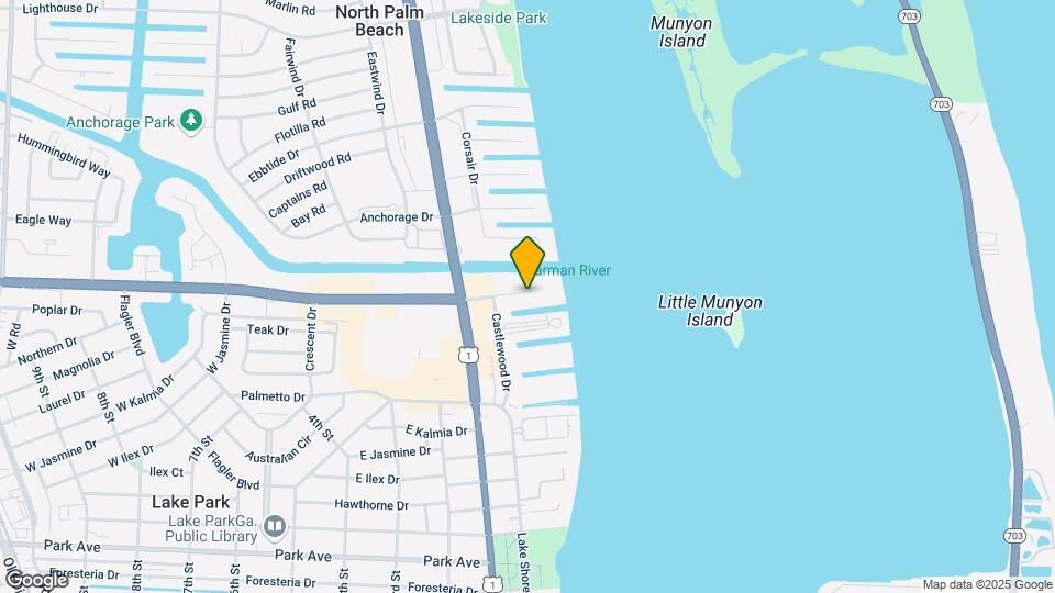 100 Shore Ct Map and Location Details