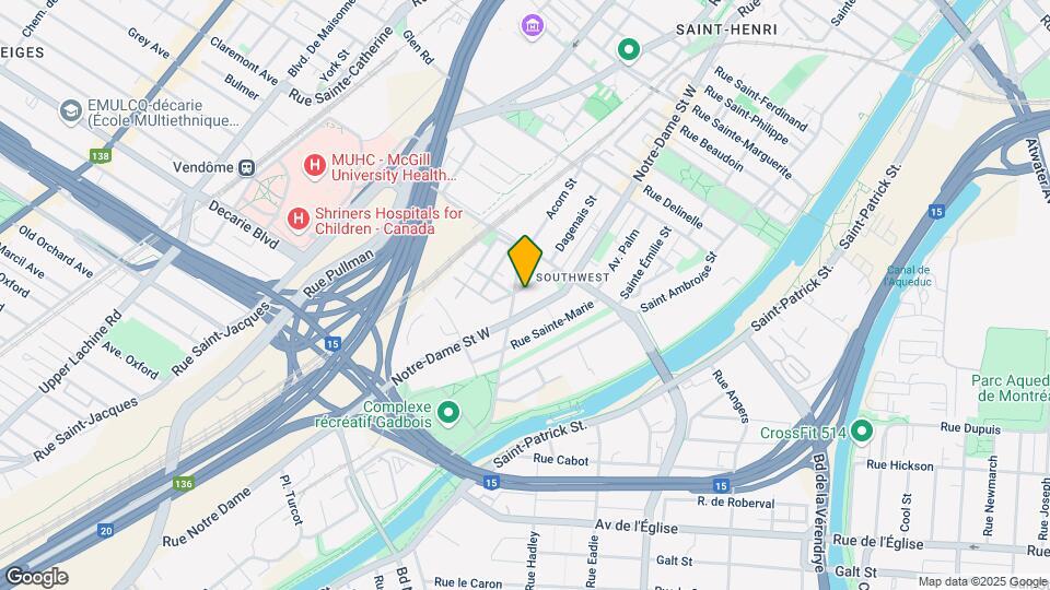 5114 Sainte-Clotilde Rue Map and Location Details