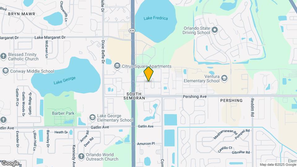 4307 S Semoran Blvd Map and Location Details