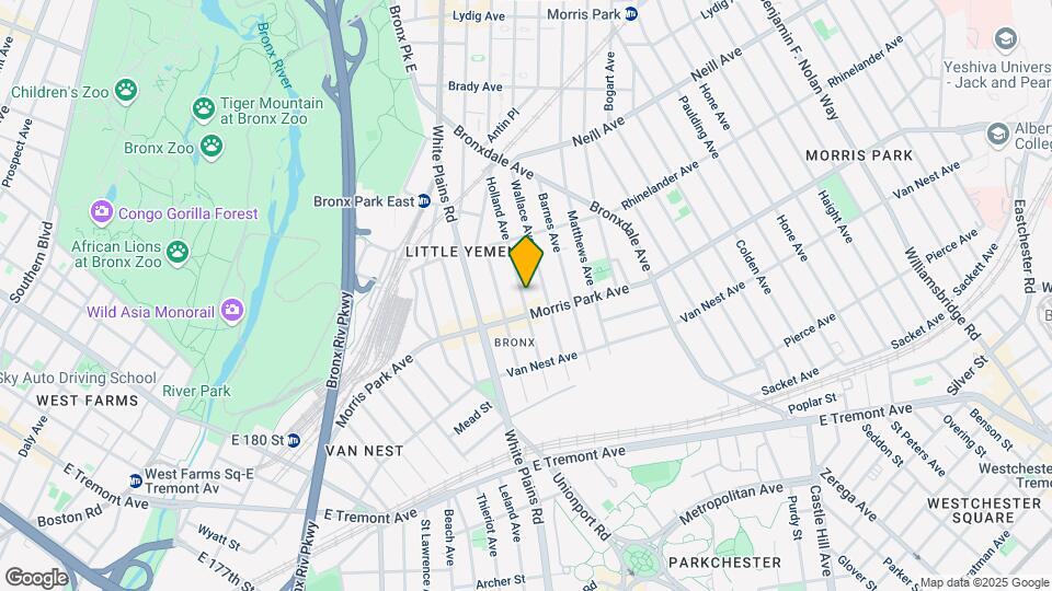 1818 Holland Ave Mapa y Detalles de la Ubicación