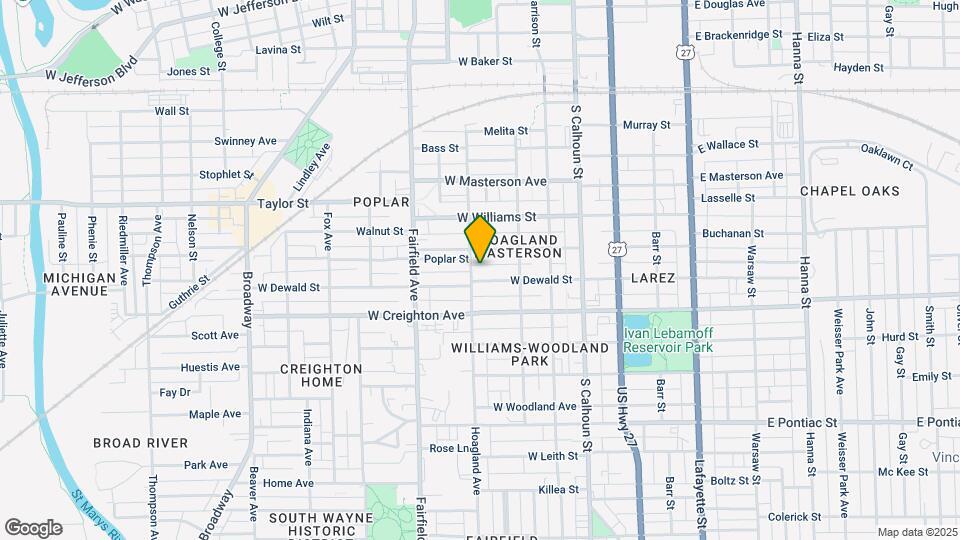 340 W Dewald St Map and Location Details