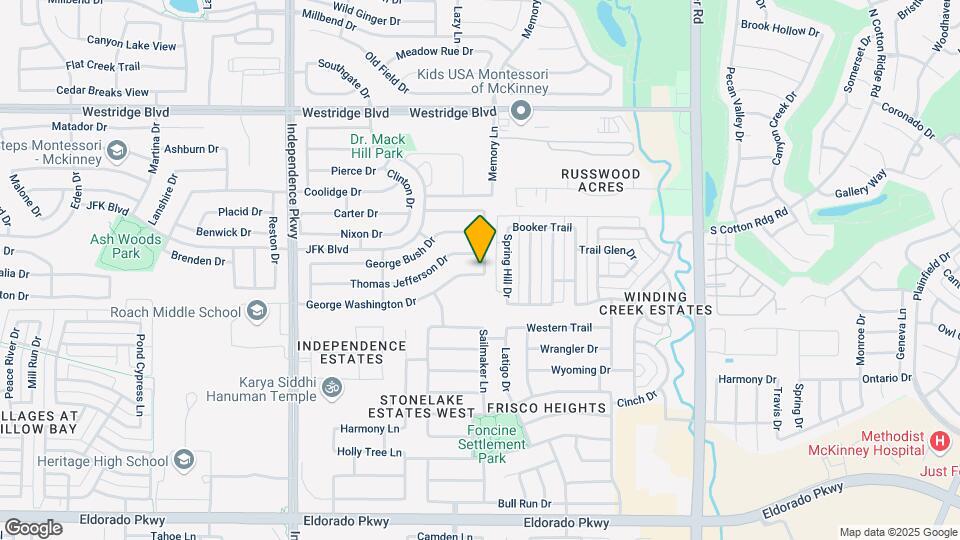 9500 George Washington Dr Map and Location Details