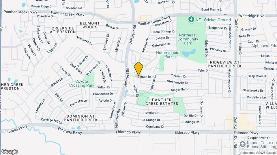 12497 Olton Dr Map and Location Details