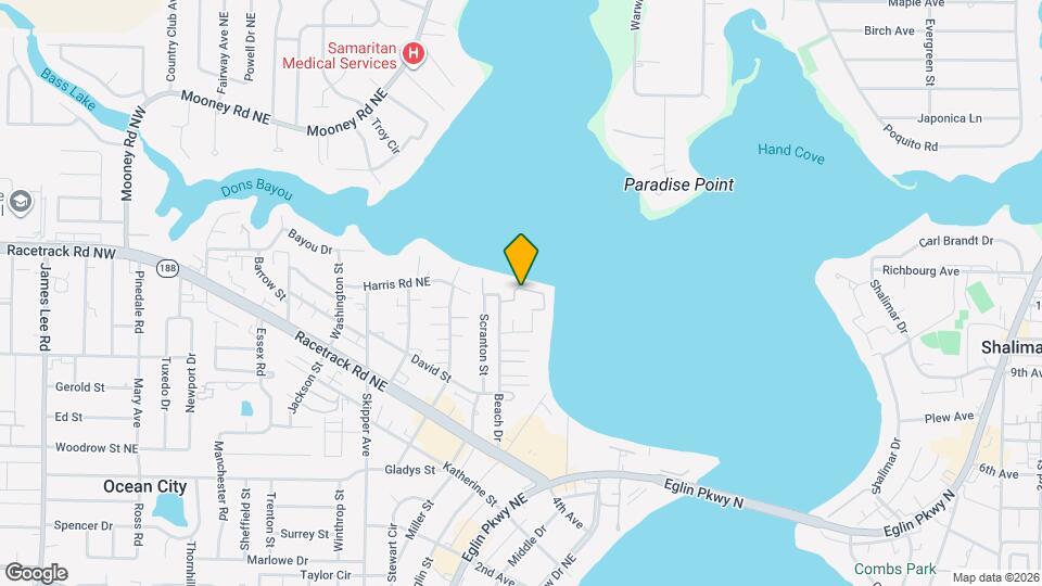 2396 Palm Harbor Dr Map and Location Details