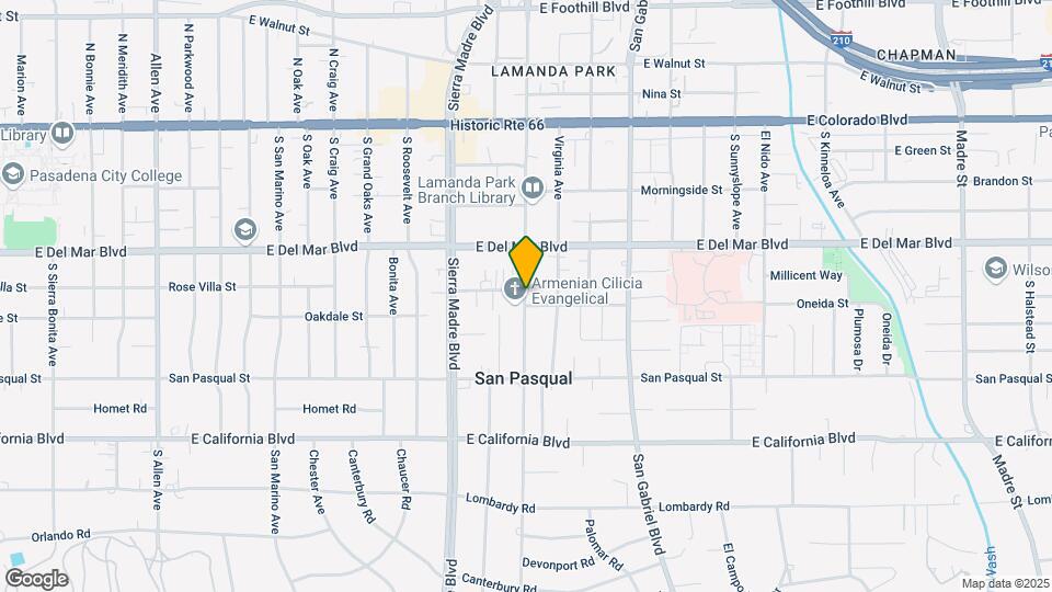 316 S Santa Anita Ave Mapa y Detalles de la Ubicación