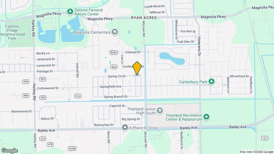 3901 Spring Garden Dr Map and Location Details