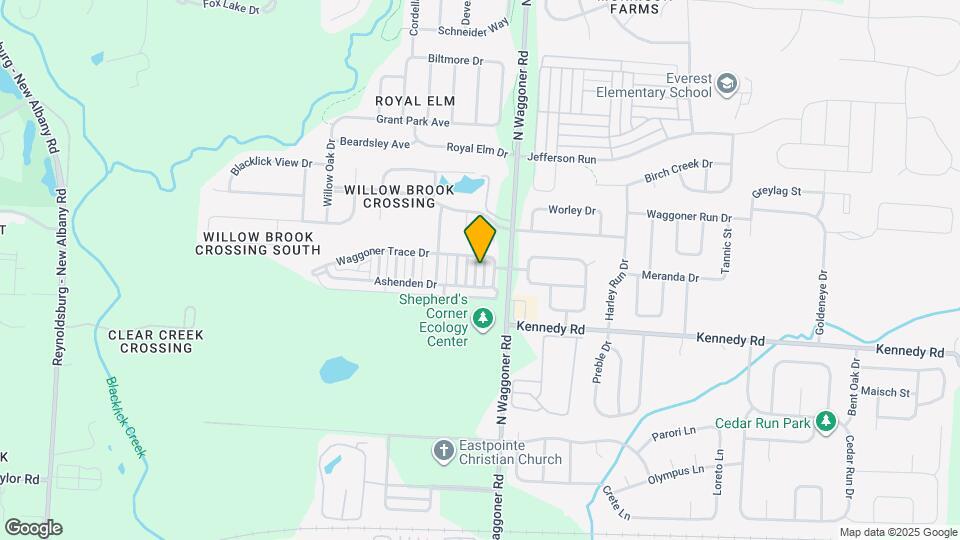 1082 Finny Ave Mapa y Detalles de la Ubicación