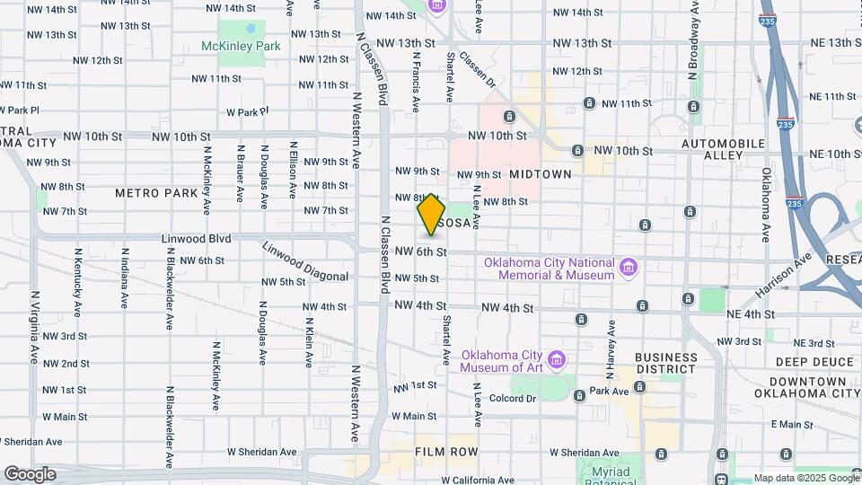 819 NW 6th St Map and Location Details