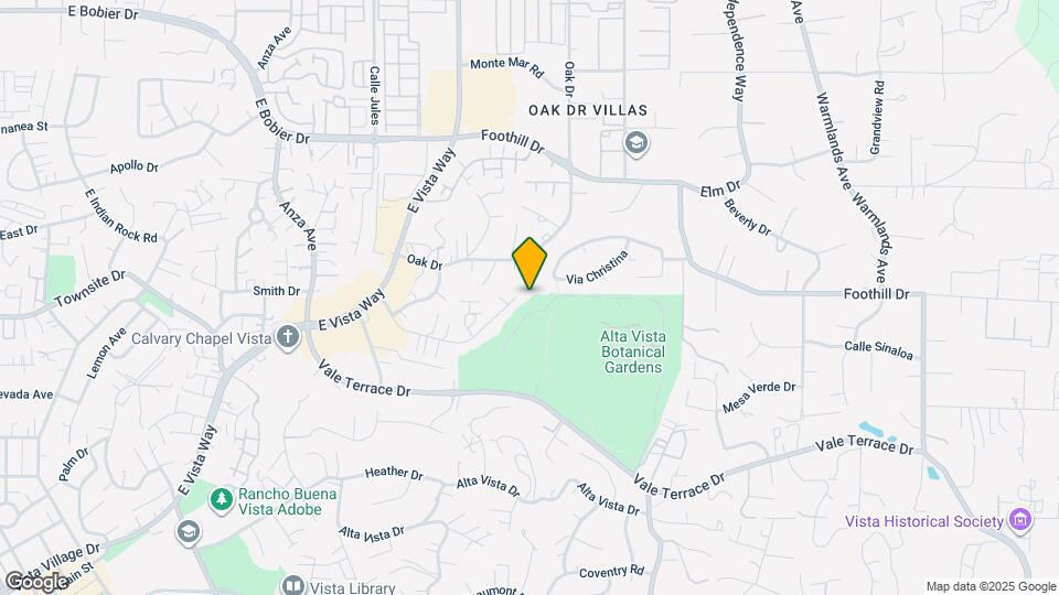 1167 Meadow Lake Dr Map and Location Details