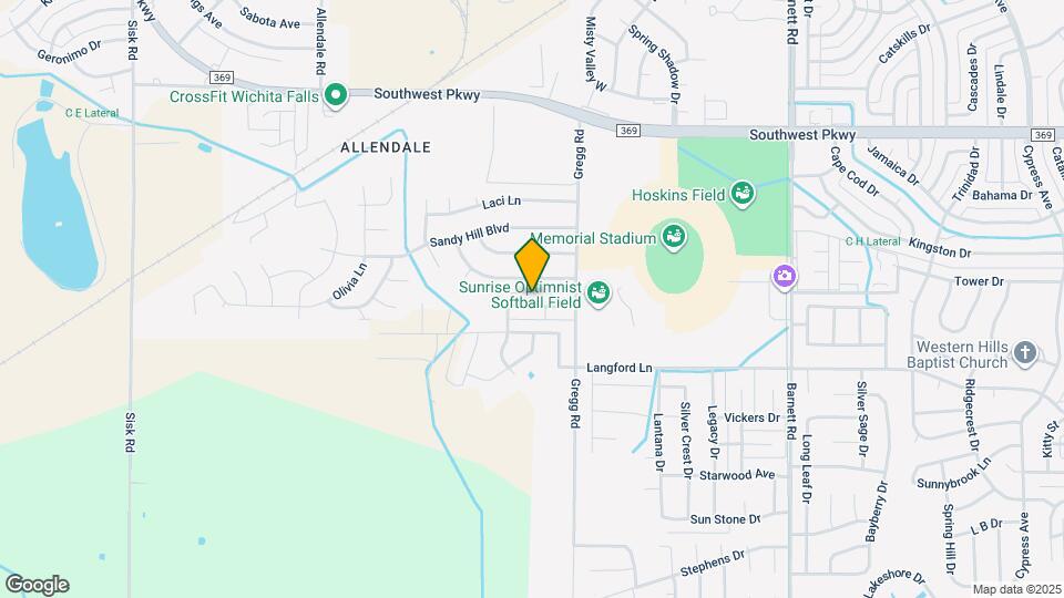 6018 Oakmont Dr Map and Location Details