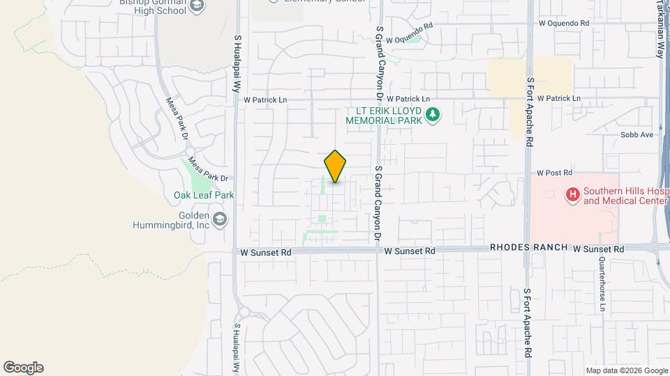 9915 Elkhead Creek Way Map and Location Details