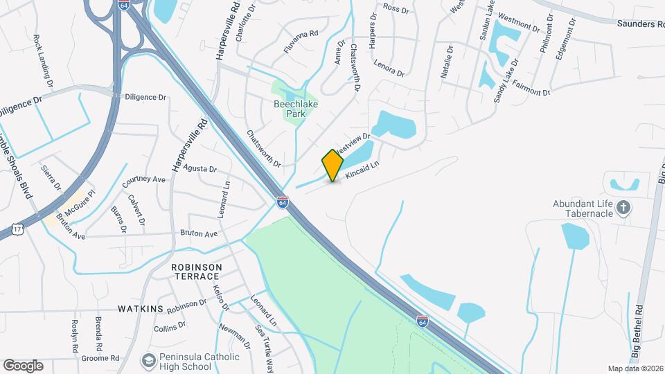 103 Kincaid Ln Map and Location Details