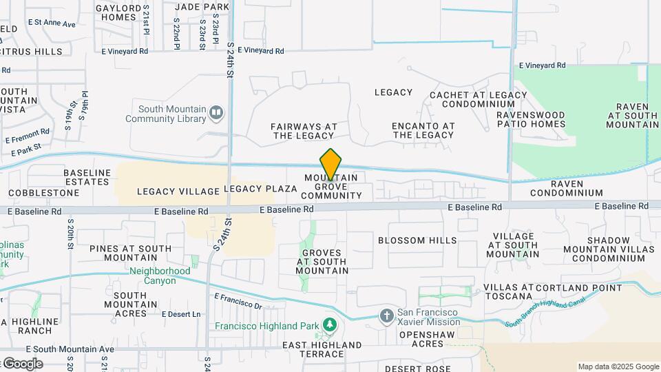 7430 S 27th Way Map and Location Details