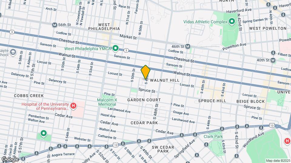 244 S 49th St Map and Location Details
