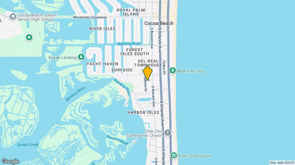 429 Sunrise Dr Map and Location Details