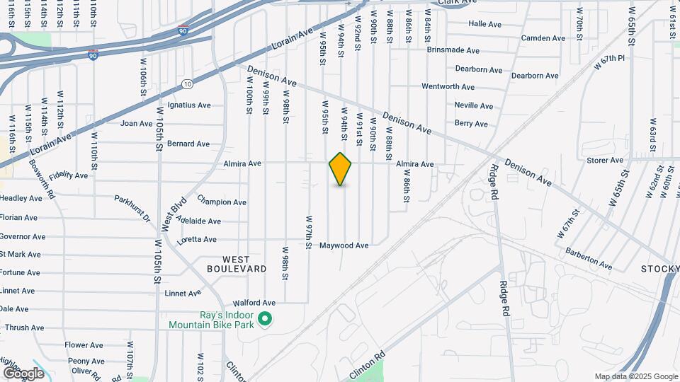 3406 W 94th St Map and Location Details