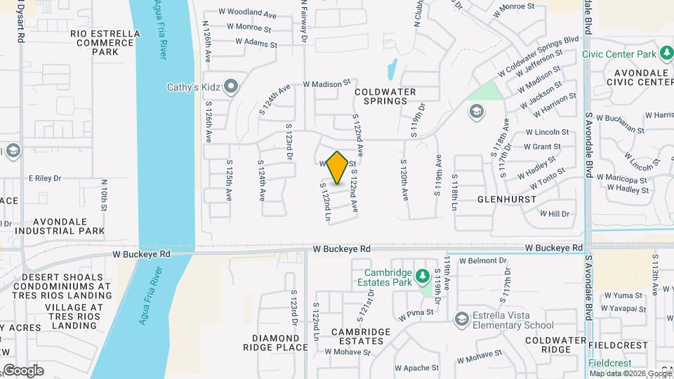12218 W Hadley St, Unit A-207A Mapa y Detalles de la Ubicación