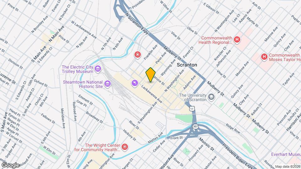 117 Wyoming Ave, Unit 1 Mapa y Detalles de la Ubicación