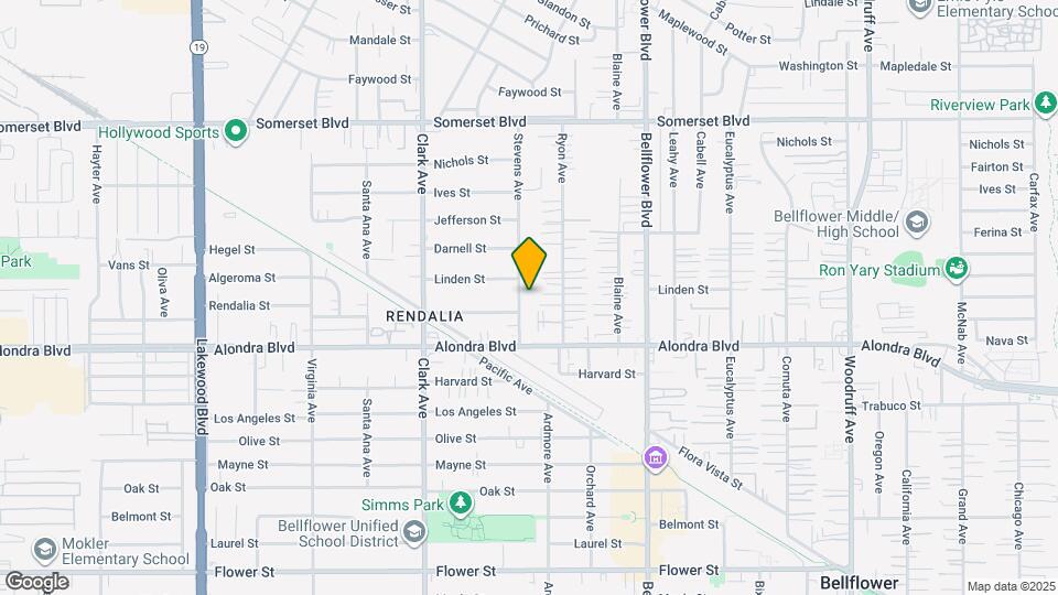 15716 Stevens Ave Map and Location Details