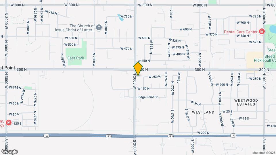242 N 2000 W Mapa y Detalles de la Ubicación
