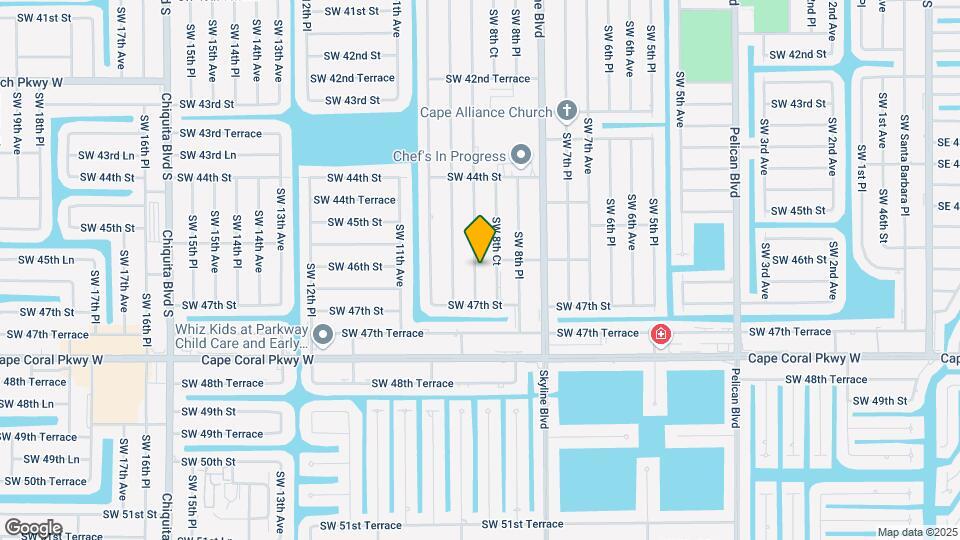 4605 SW 9th Ave Map and Location Details
