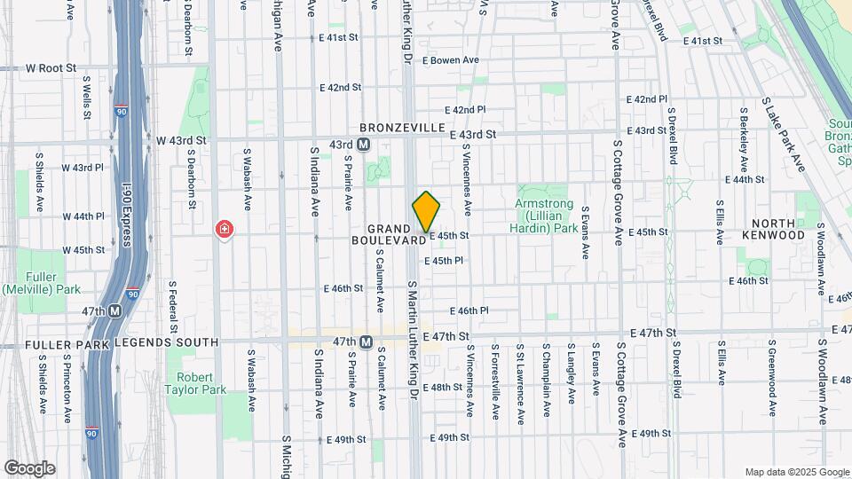 4501 S Martin L. King Dr Map and Location Details